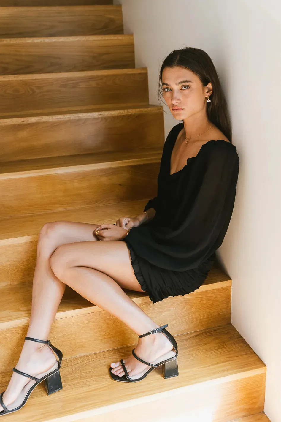 Adia Mini Dress in Black - FINAL SALE sold by bohme product image thumbnail 2