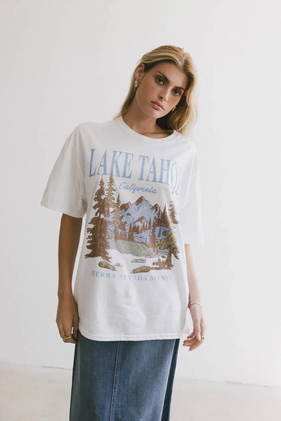 Lake Tahoe Graphic Tee - FINAL SALE sold by bohme product image thumbnail 2