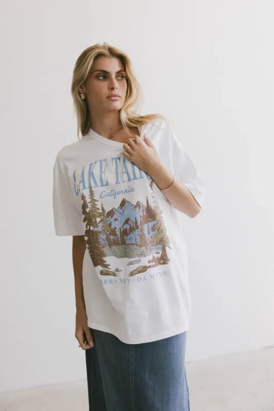 Lake Tahoe Graphic Tee - FINAL SALE sold by bohme