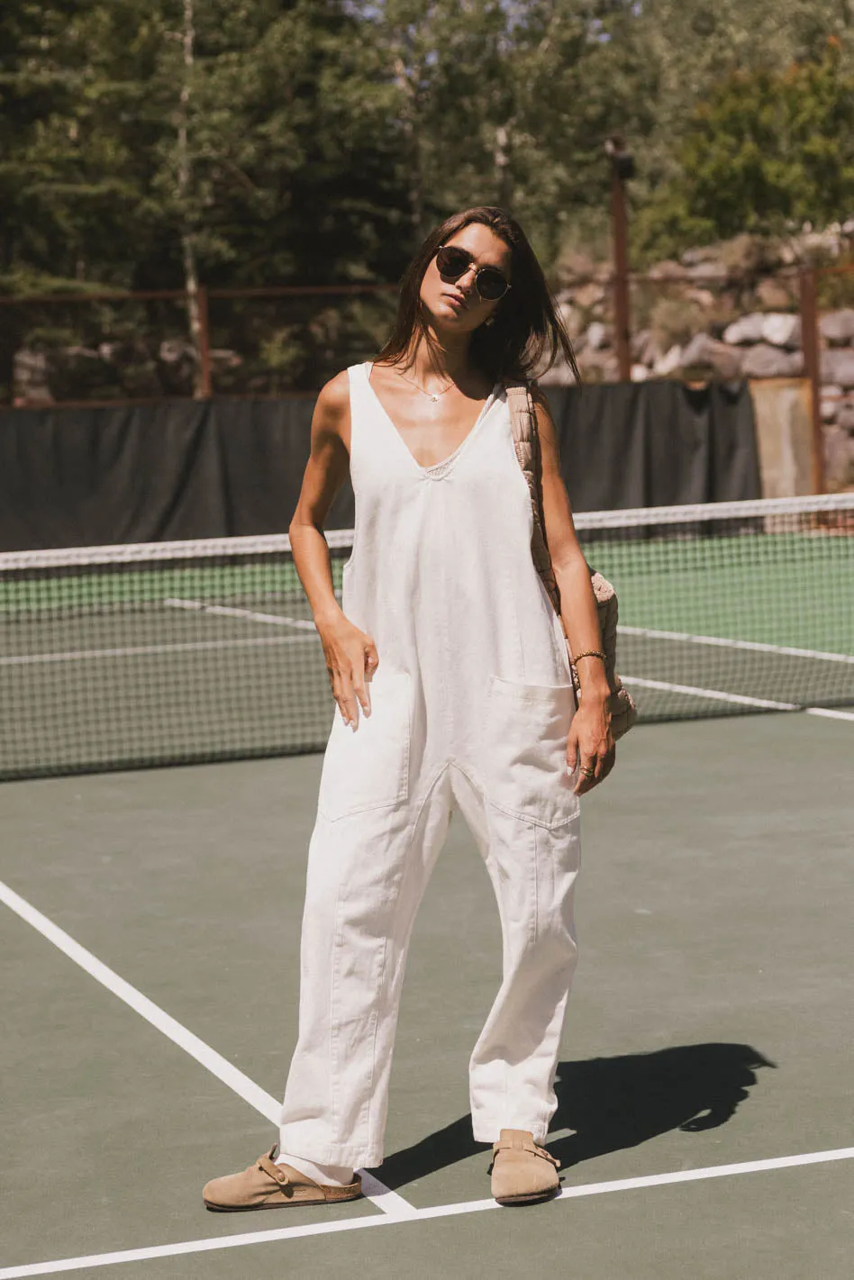 Marie Jumpsuit in Cream - FINAL SALE sold by bohme product image thumbnail 5