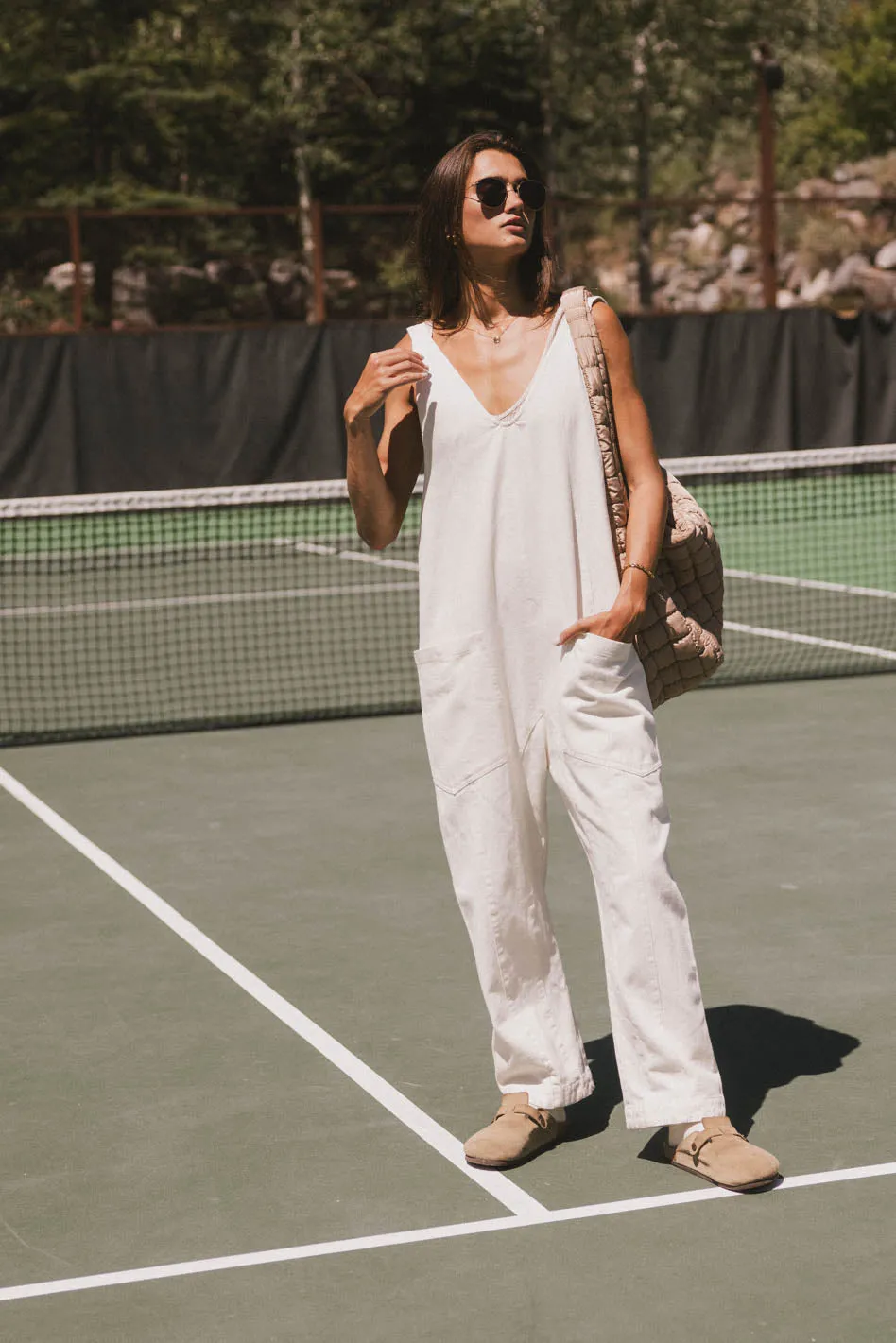 Marie Jumpsuit in Cream - FINAL SALE sold by bohme product image thumbnail 3