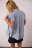 Elora Striped Button Up - FINAL SALE sold by bohme