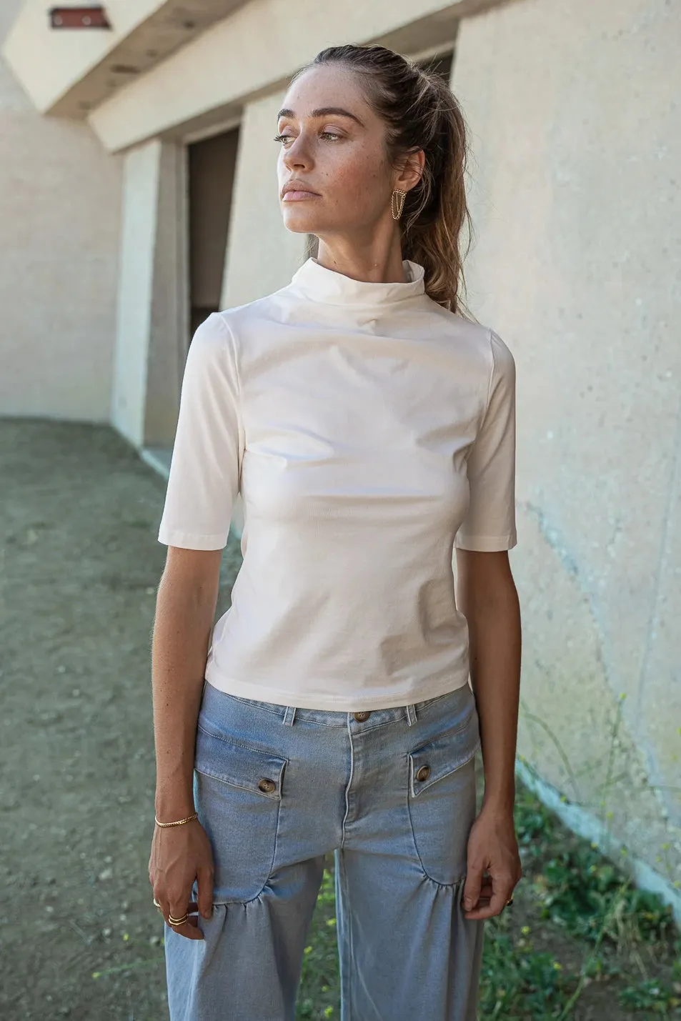 Ashley Top in Ivory - FINAL SALE sold by bohme product image thumbnail 2