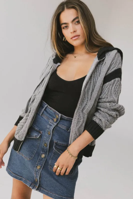Giselle Zip Up Sweater - FINAL SALE sold by bohme