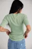 Lorie Sweater Top in Sage - FINAL SALE sold by bohme