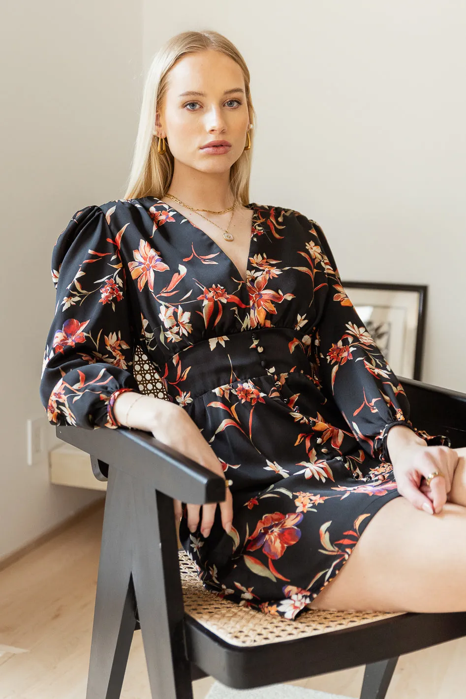 Julia Floral Mini Dress - FINAL SALE sold by bohme
