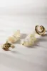 Crescent Beaded Earrings - Tarnish Free - FINAL SALE sold by bohme