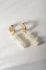 Crescent Beaded Earrings - Tarnish Free - FINAL SALE sold by bohme