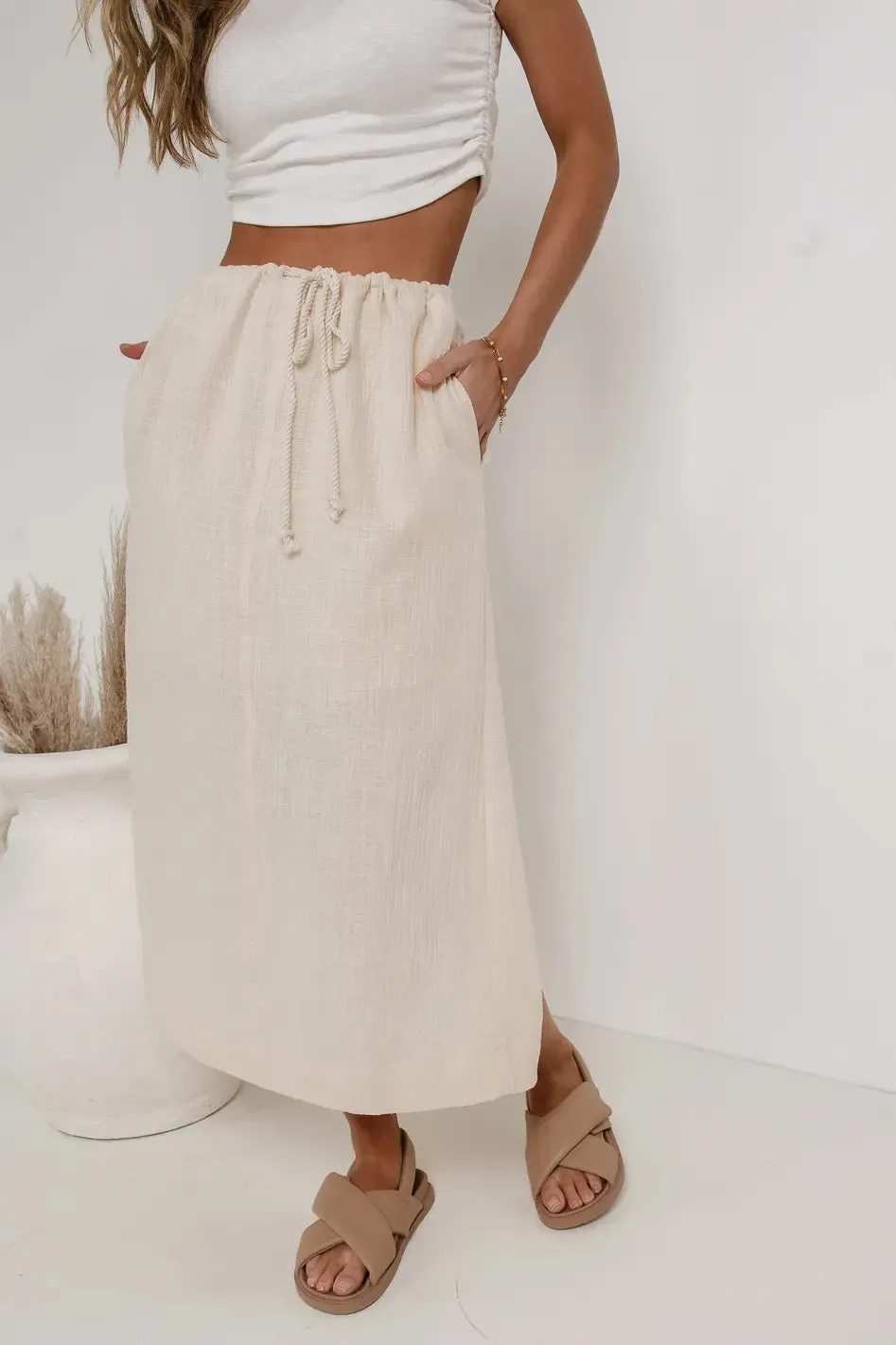 Kelilah Textured Skirt - FINAL SALE sold by bohme product image thumbnail 5