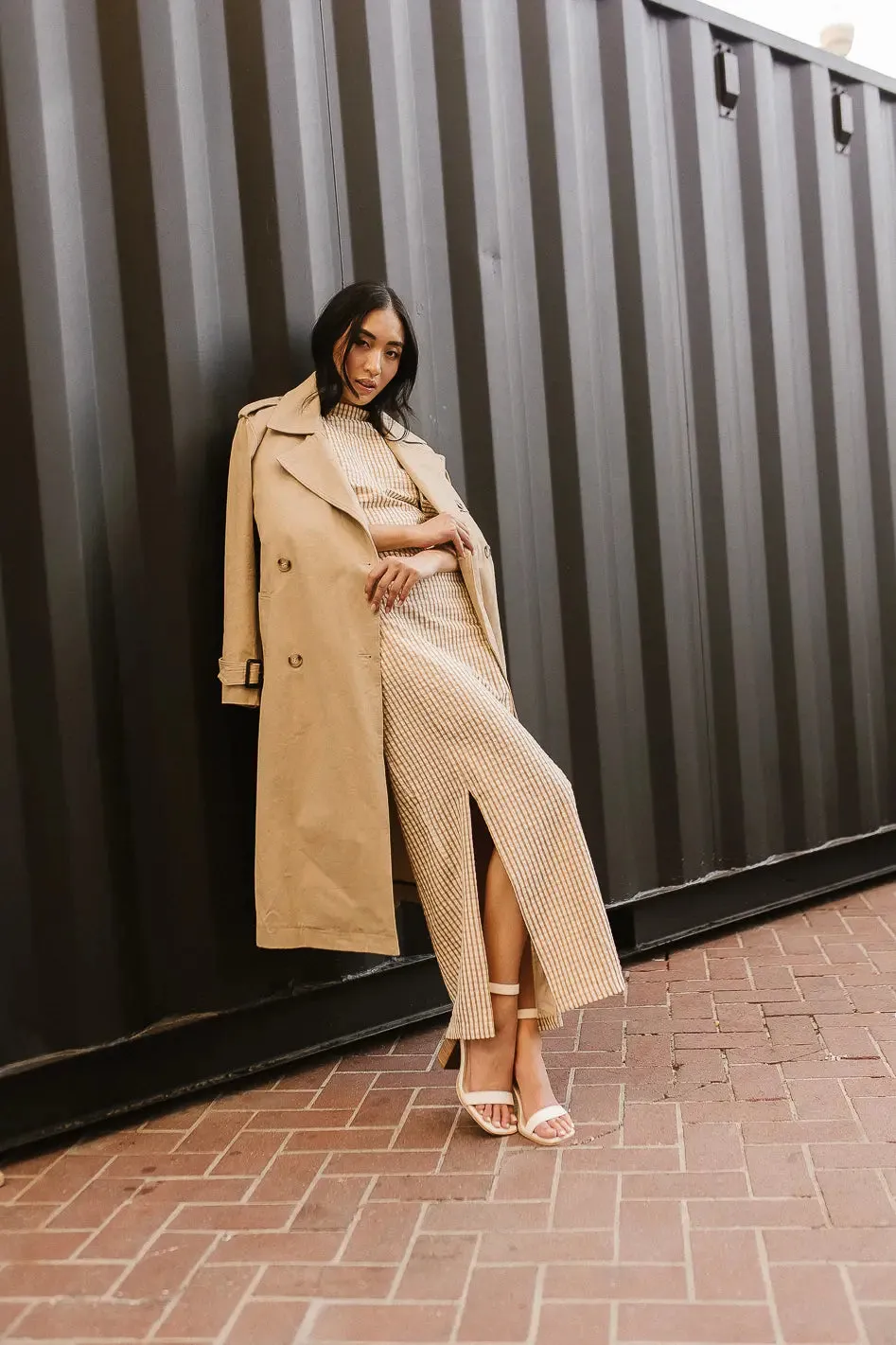 Rachel Trench Coat in Tan - FINAL SALE sold by bohme product image thumbnail 2