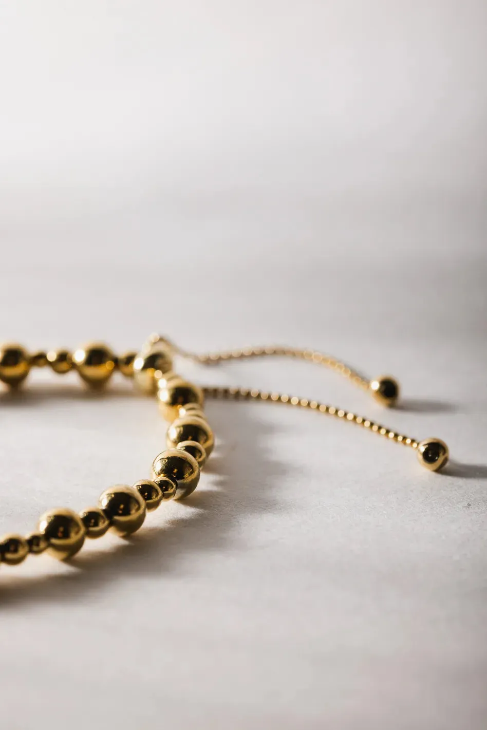 Isabelle Bracelet in Gold - Tarnish Free sold by bohme