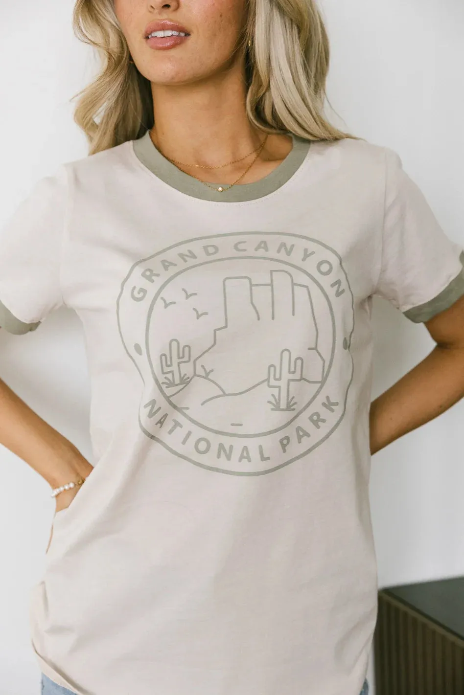 Grand Canyon Cactus Graphic Tee - FINAL SALE sold by bohme product image thumbnail 3