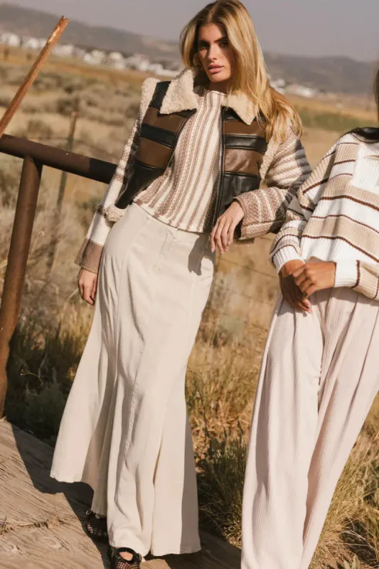 Sunny Maxi Skirt in Taupe - FINAL SALE sold by bohme