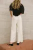 Tatum Woven Pants in Oatmeal - FINAL SALE sold by bohme