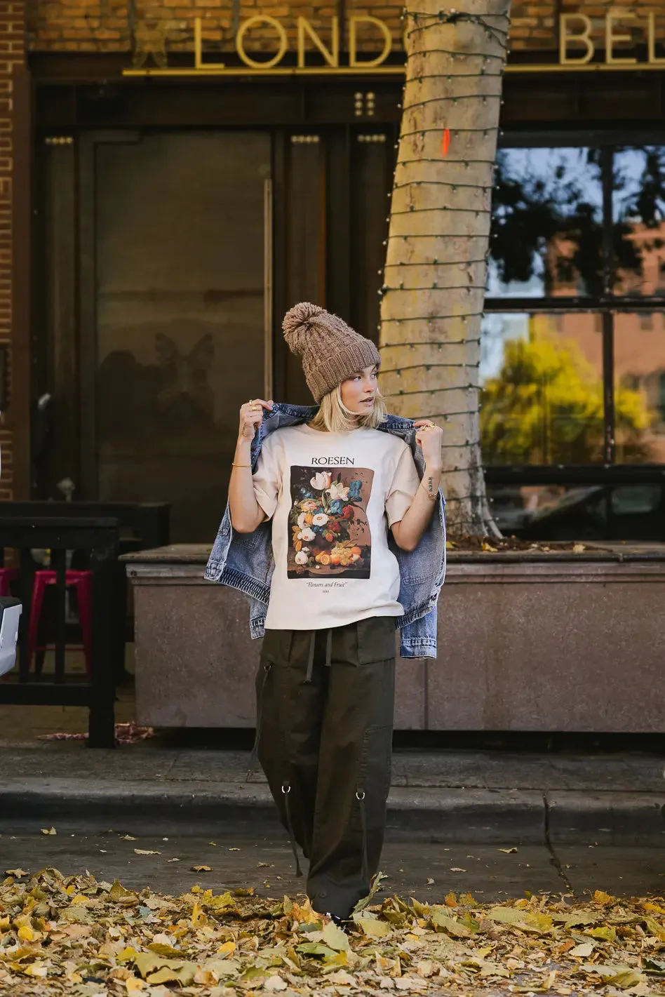 Flowers and Fruit Graphic Tee - FINAL SALE sold by bohme product image thumbnail 2