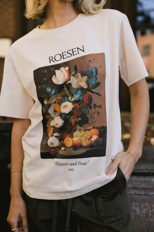 Flowers and Fruit Graphic Tee - FINAL SALE sold by bohme