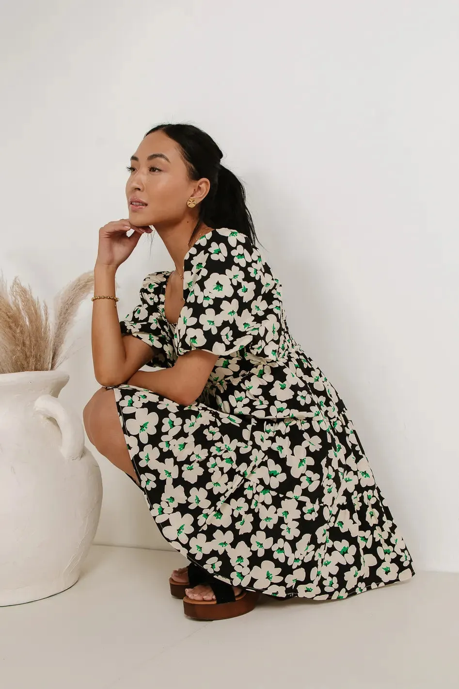 Lois Flowered Mini Dress - FINAL SALE sold by bohme