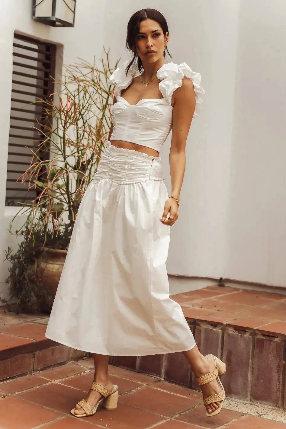 Magnolia Crop Top - FINAL SALE sold by bohme product image thumbnail 2