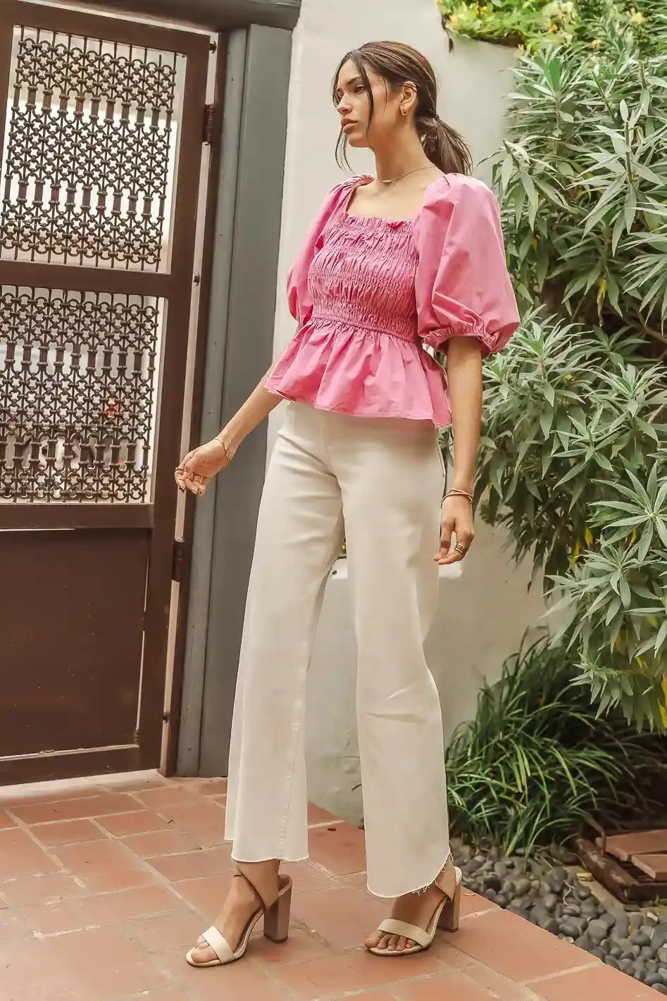 Rooney Peplum Top - FINAL SALE sold by bohme product image thumbnail 4