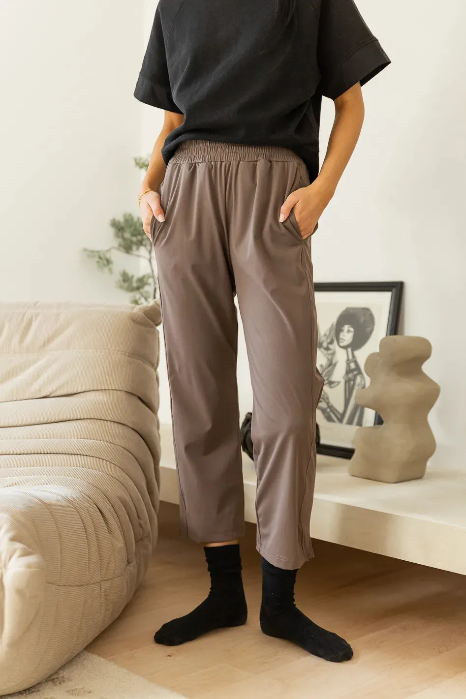 Bailey Joggers in Brown - FINAL SALE sold by bohme