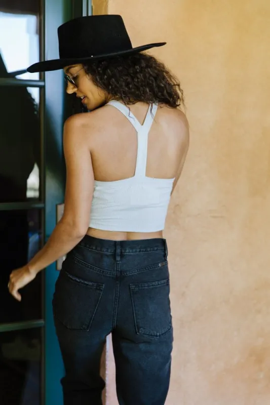 Elsa Ribbed Tank - FINAL SALE made by bohme
