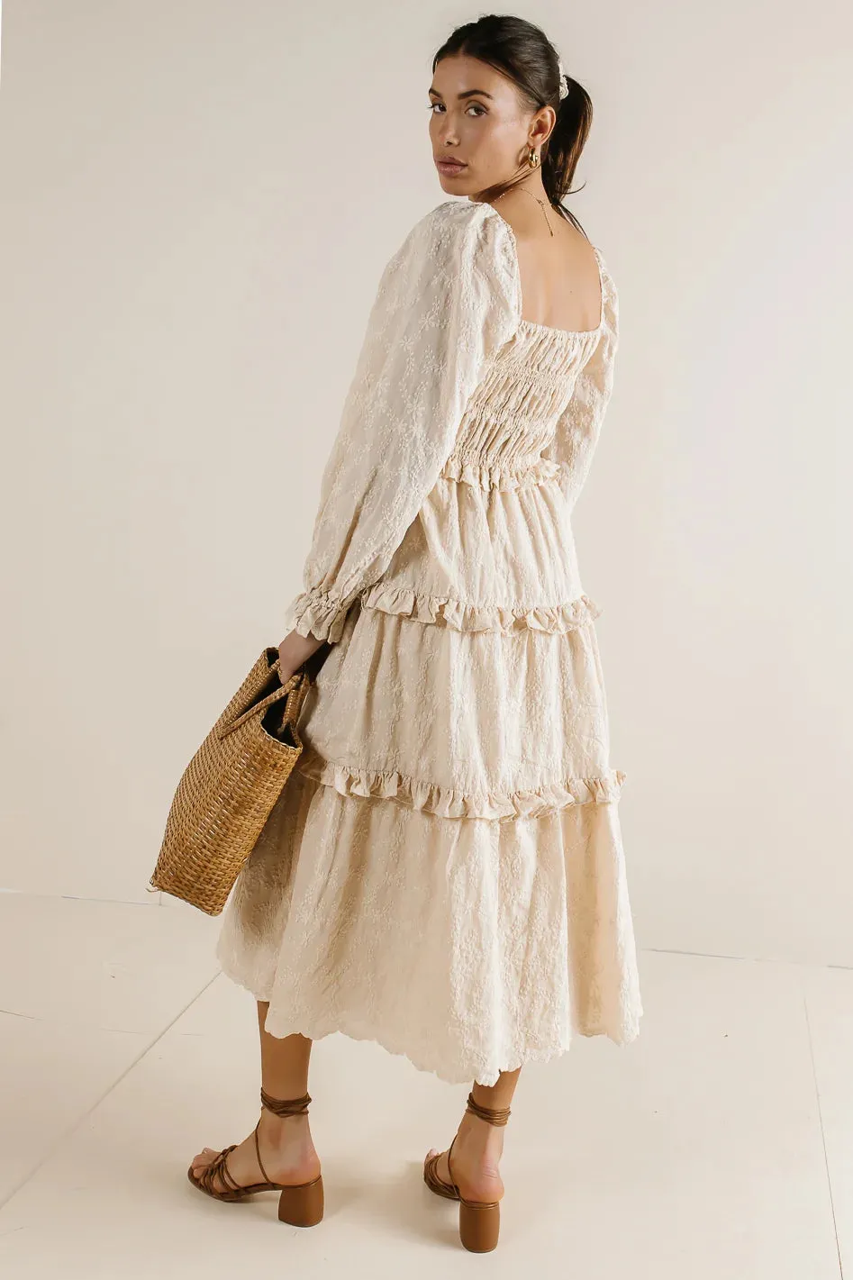 Forever And Always Embroidered Dress - FINAL SALE sold by bohme product image thumbnail 2