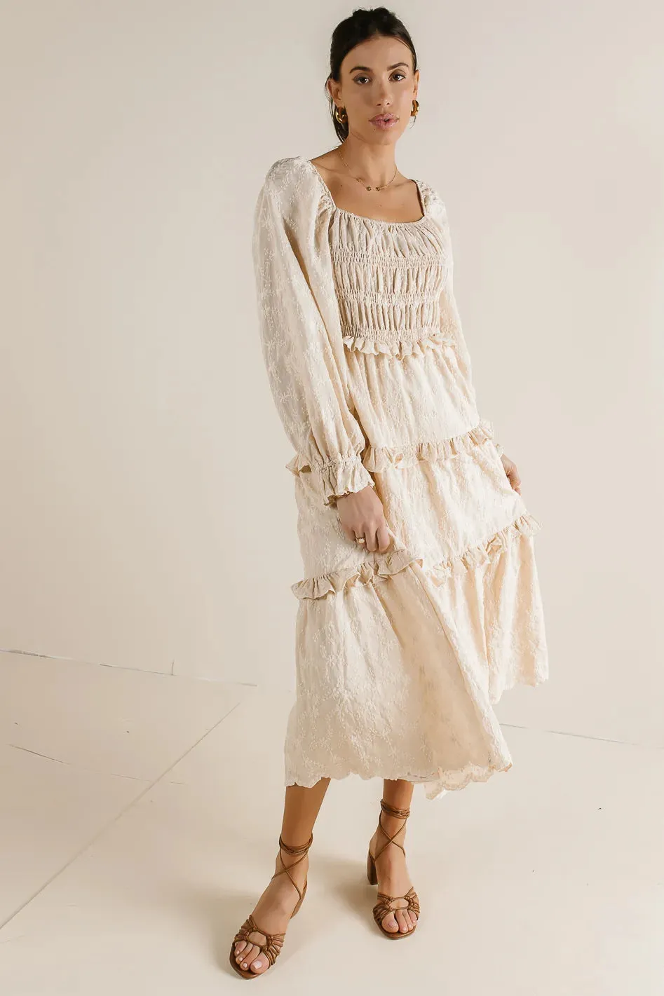 Forever And Always Embroidered Dress - FINAL SALE sold by bohme product image thumbnail 5