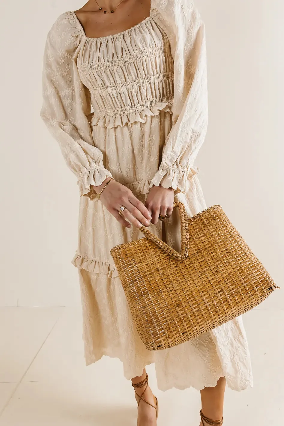 Forever And Always Embroidered Dress - FINAL SALE sold by bohme product image thumbnail 3