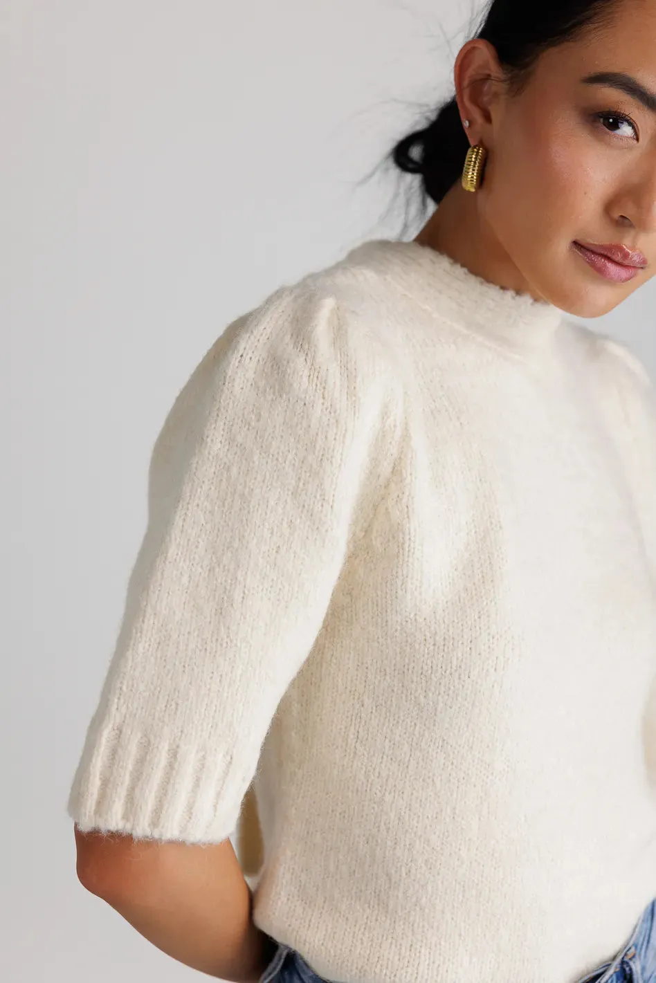 Aysha Tie Back Sweater - FINAL SALE sold by bohme product image thumbnail 5