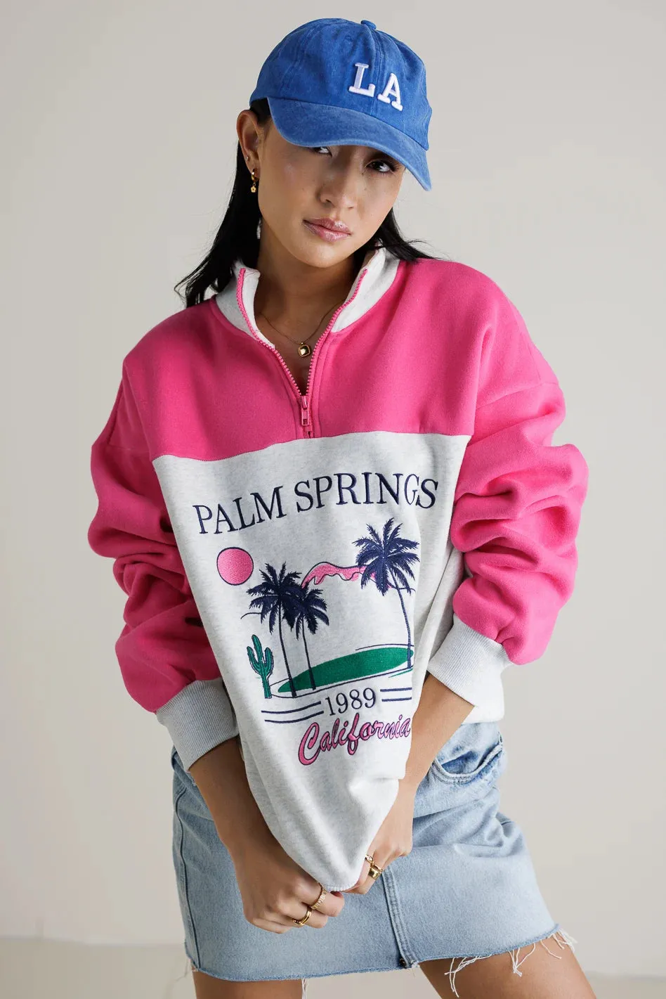 Palm Springs Quarter Zip - FINAL SALE sold by bohme product image thumbnail 3