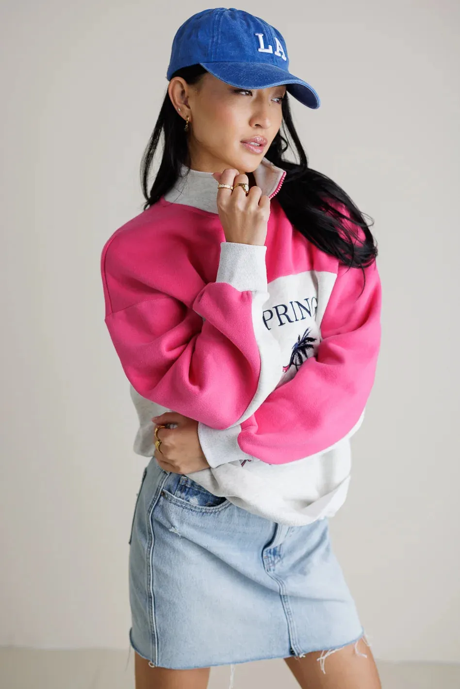 Palm Springs Quarter Zip - FINAL SALE sold by bohme product image thumbnail 2