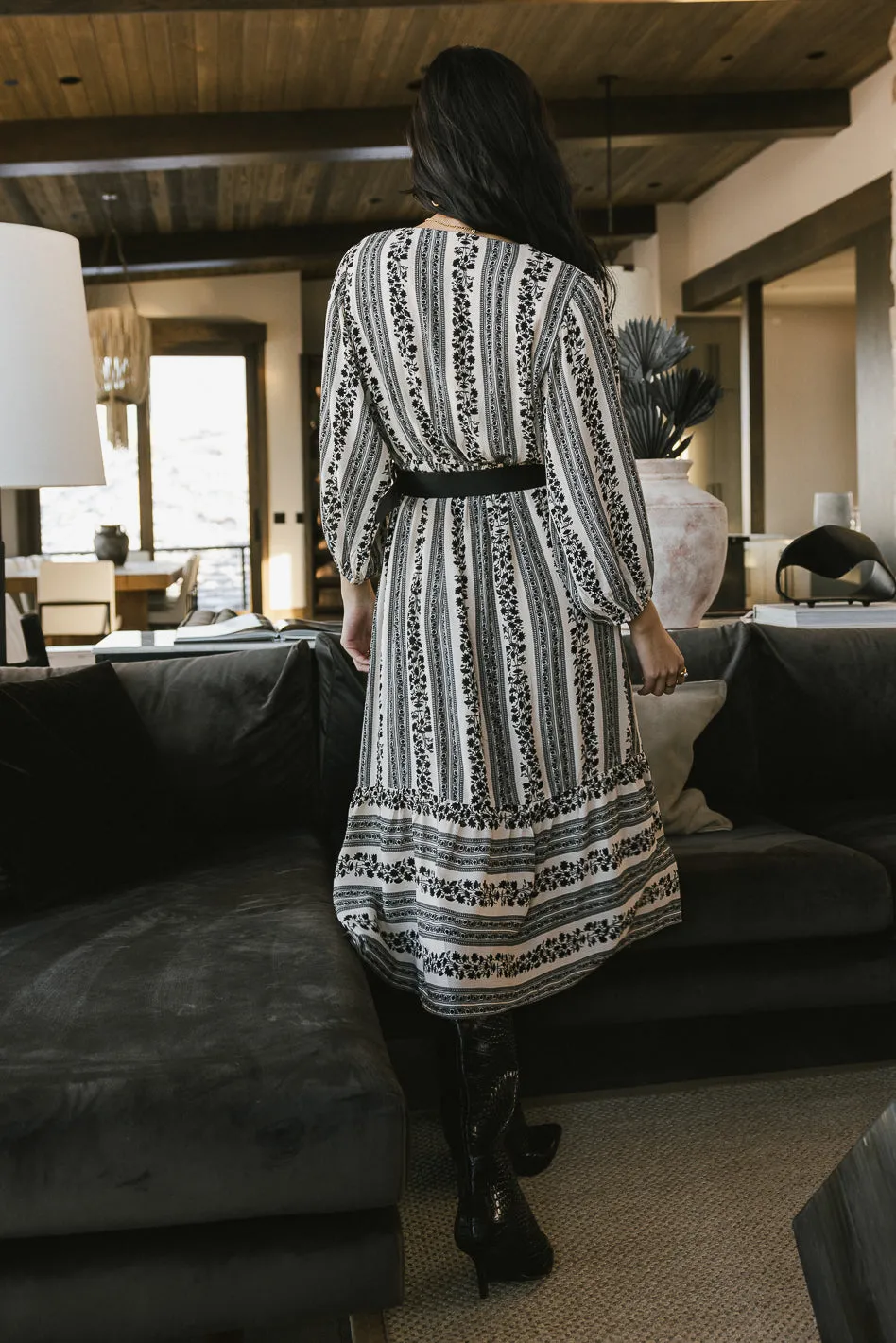 Gianna Printed Dress - FINAL SALE sold by bohme product image thumbnail 3