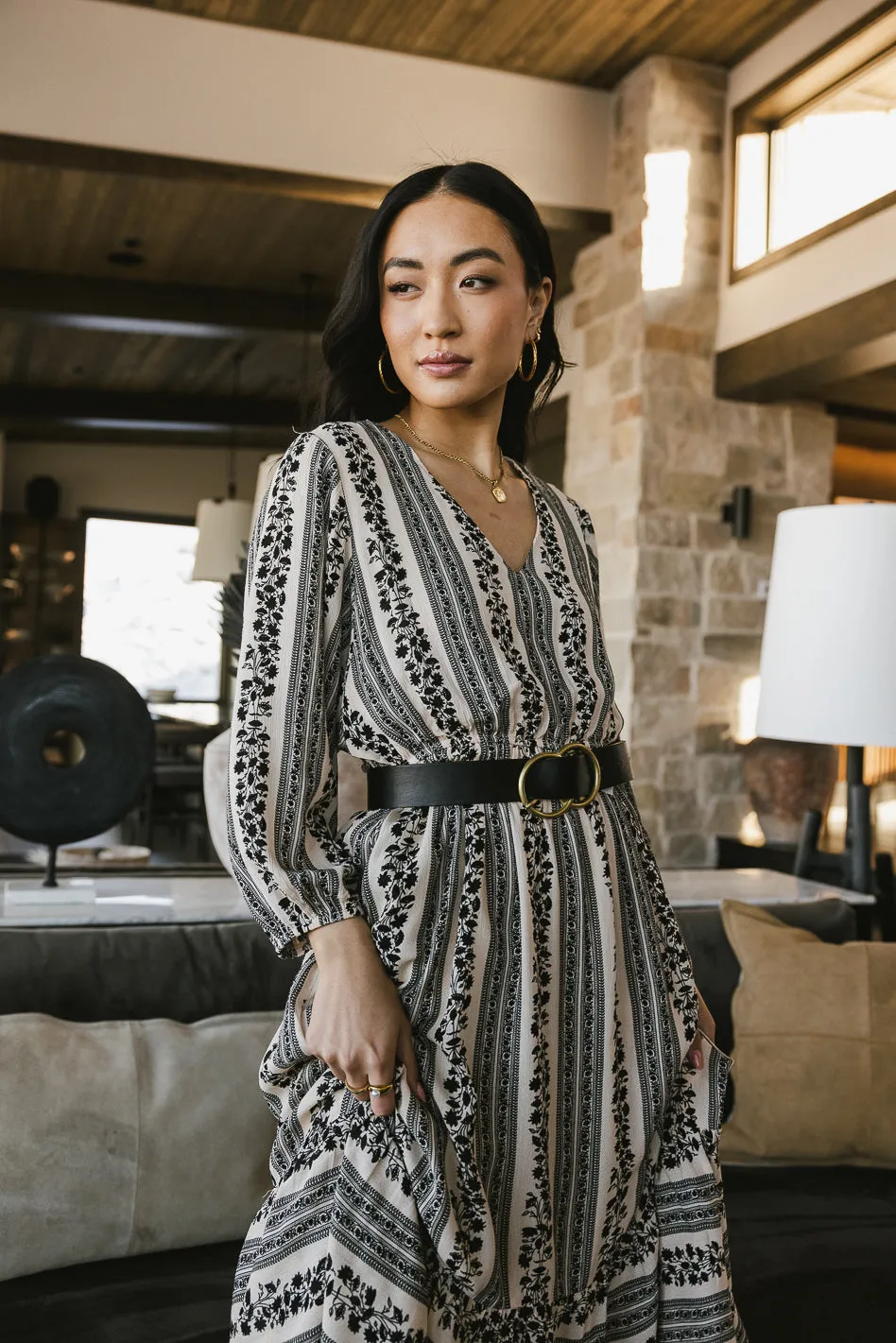 Gianna Printed Dress - FINAL SALE sold by bohme product image thumbnail 4