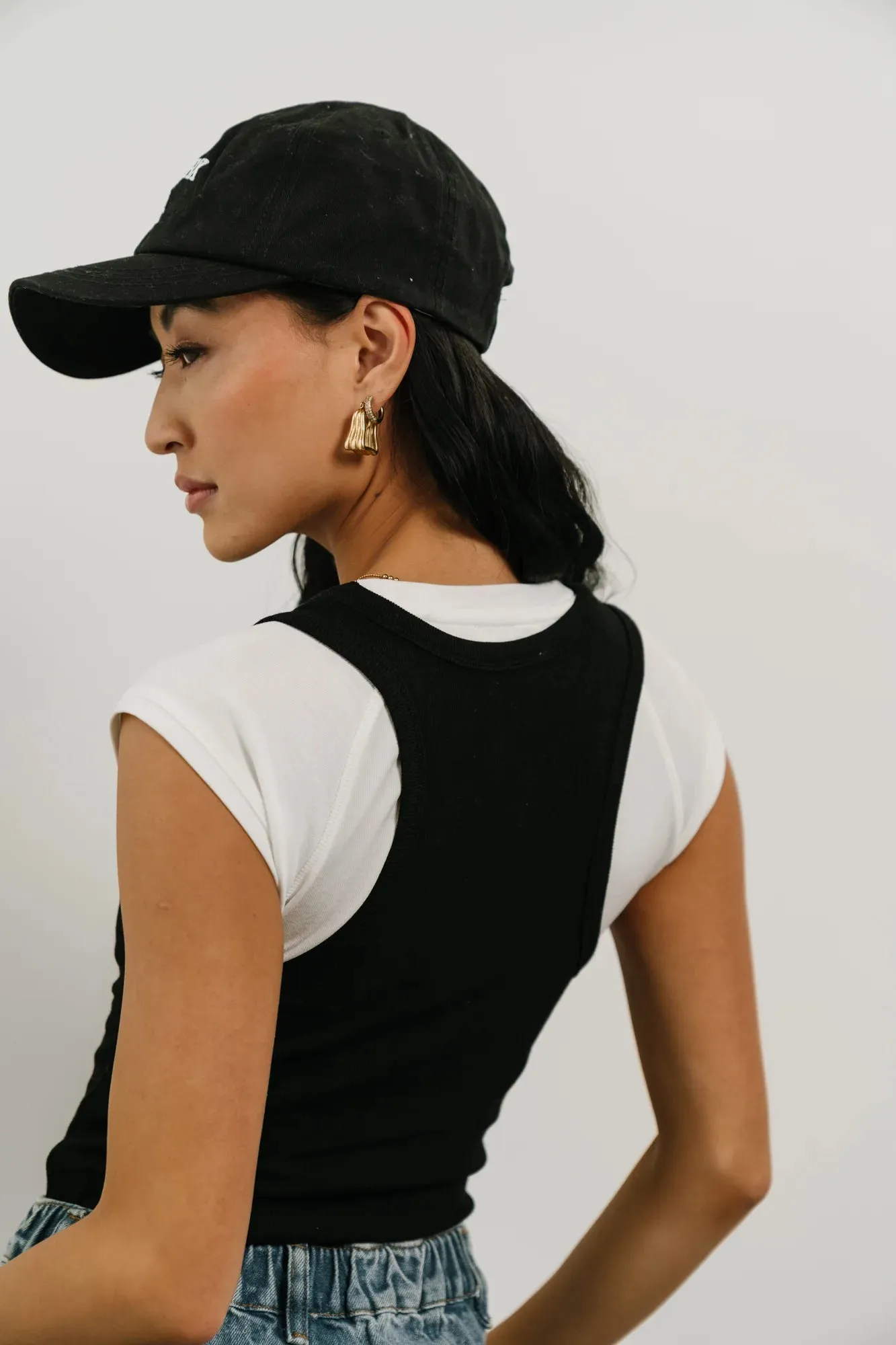 Kendall Tank in Black - FINAL SALE sold by bohme product image thumbnail 3