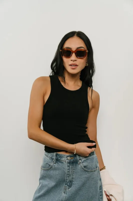 Kendall Tank in Black - FINAL SALE sold by bohme