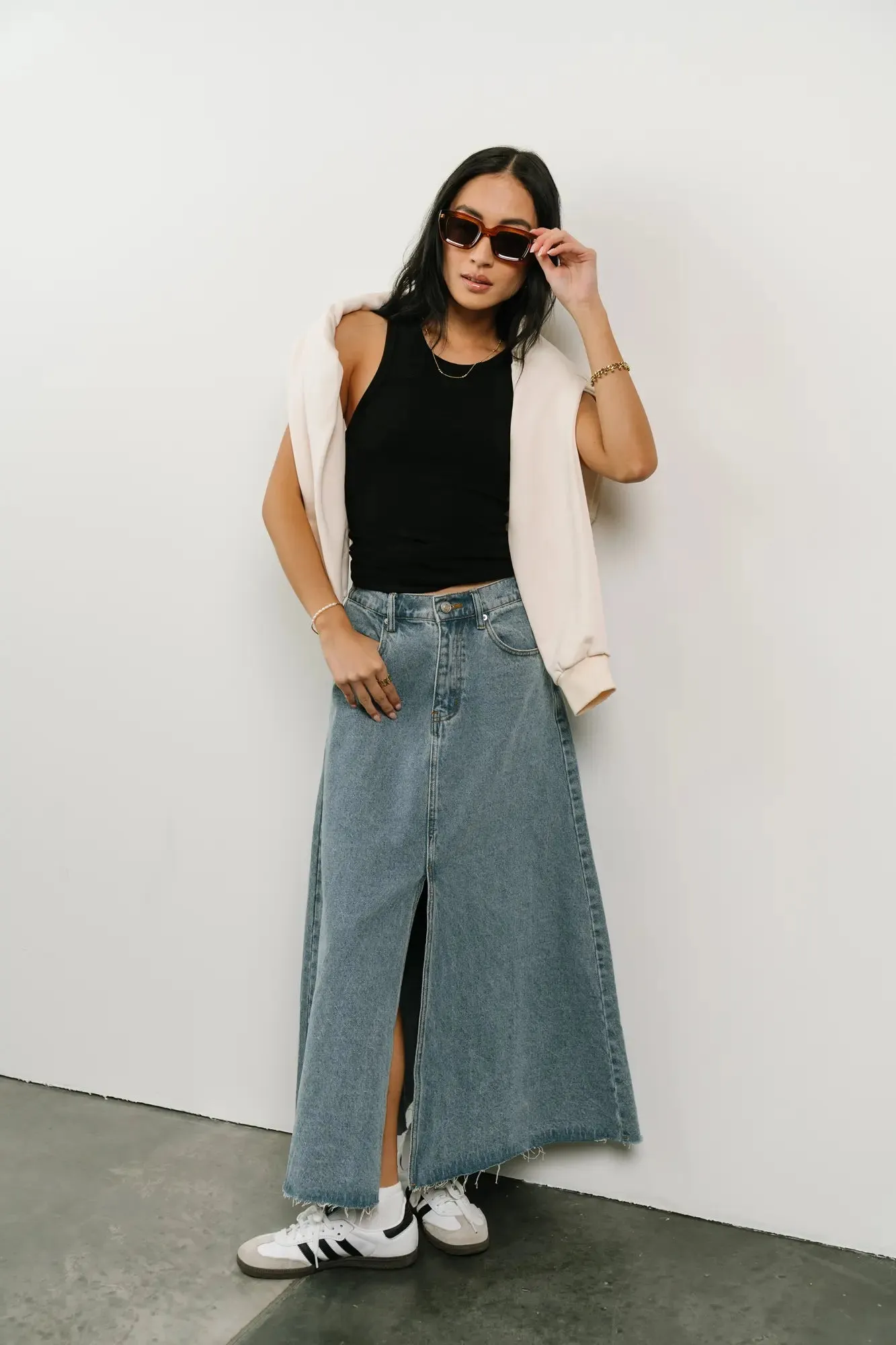 Kendall Tank in Black - FINAL SALE sold by bohme product image thumbnail 4