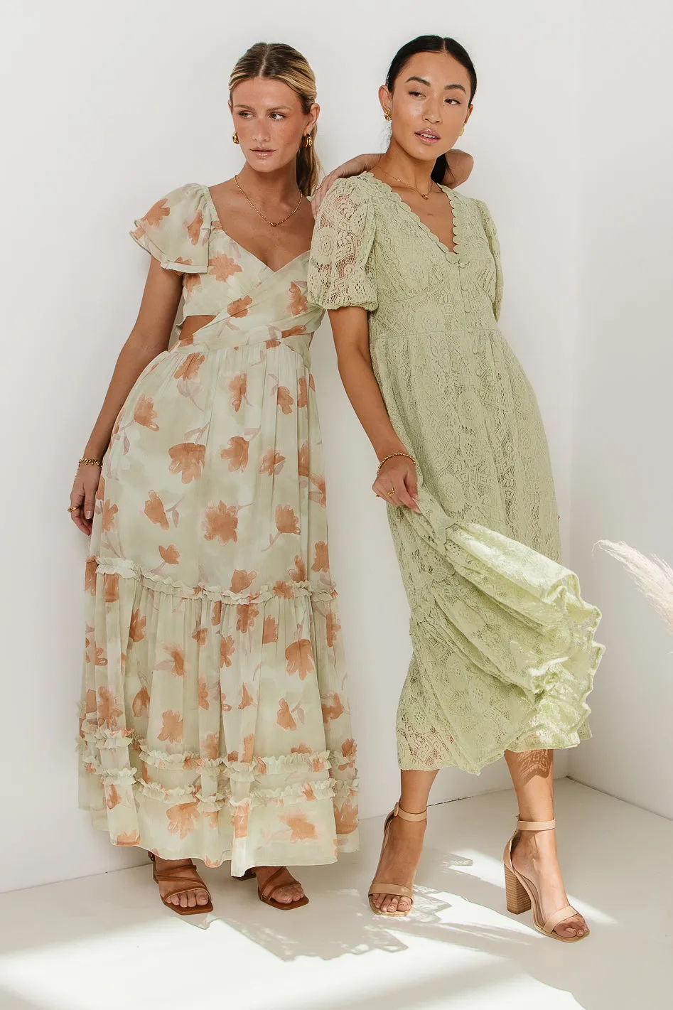 Kadee Floral Cut Out Dress sold by bohme product image thumbnail 2