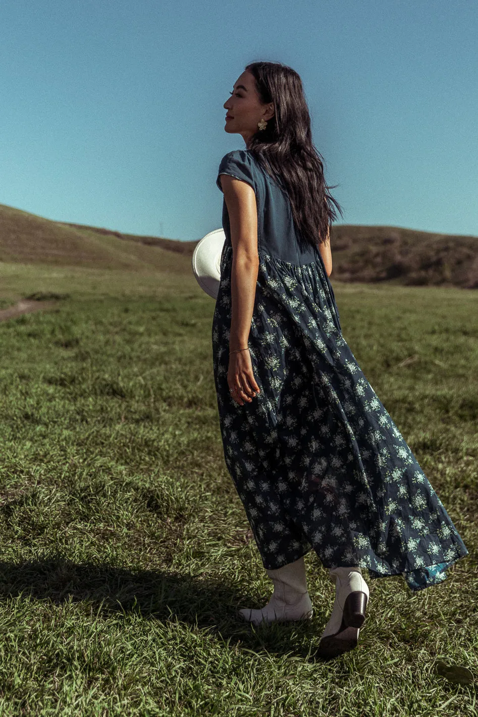 Polin Floral Midi Dress sold by bohme product image thumbnail 3