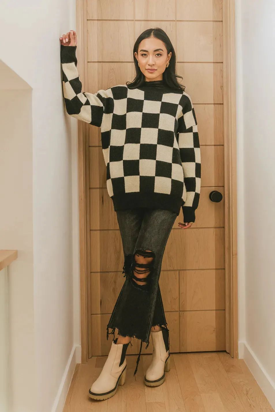 Charlie Distressed Jeans in Black - FINAL SALE sold by bohme product image thumbnail 5