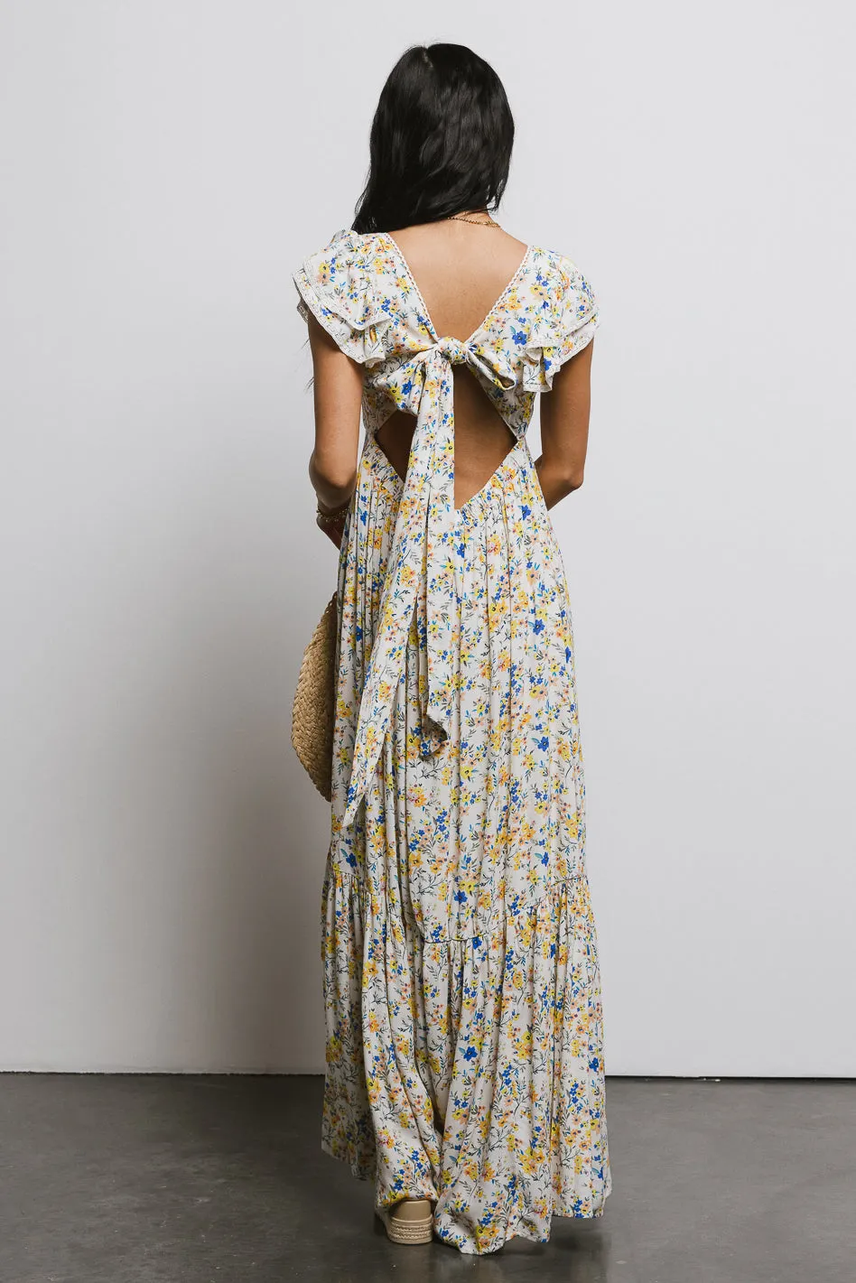 Charlee Floral Maxi Dress - FINAL SALE sold by bohme product image thumbnail 2