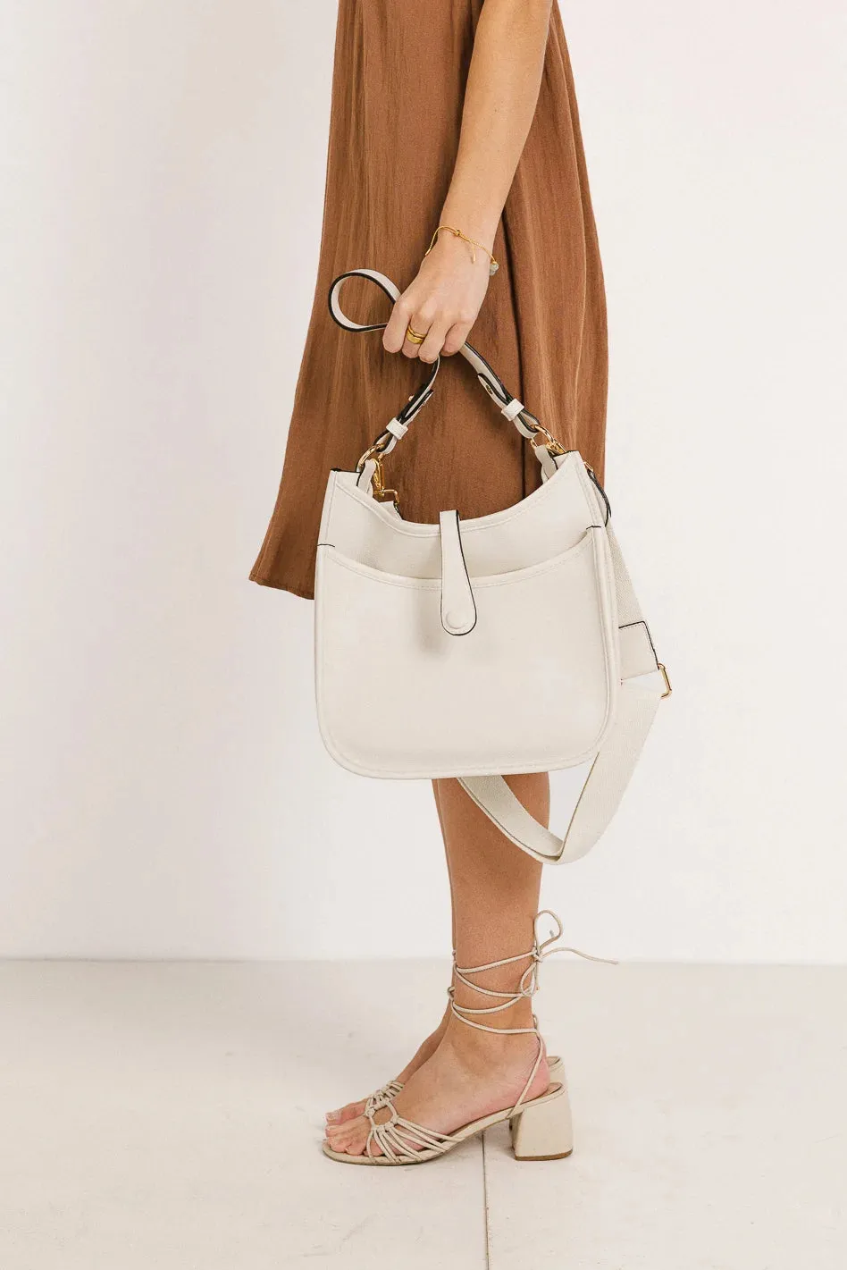 Quincy Crossbody Bag in Ivory - FINAL SALE sold by bohme product image thumbnail 3