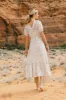 Paizley Printed Midi Dress - FINAL SALE sold by bohme