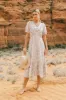 Paizley Printed Midi Dress - FINAL SALE sold by bohme