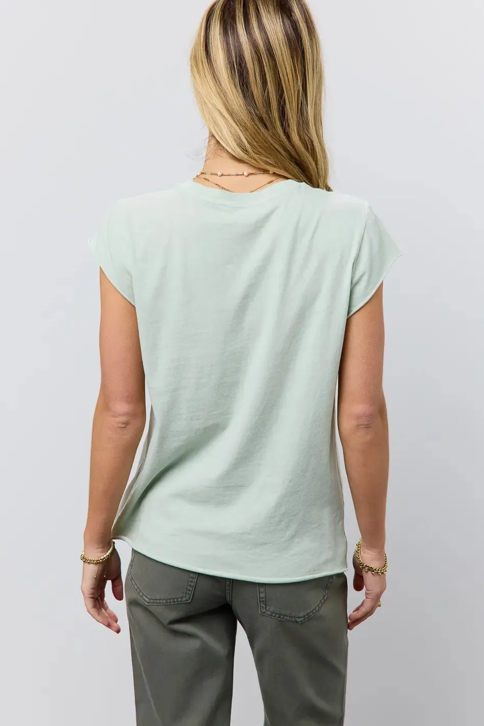Ember T-Shirt in Mint - FINAL SALE sold by bohme product image thumbnail 3