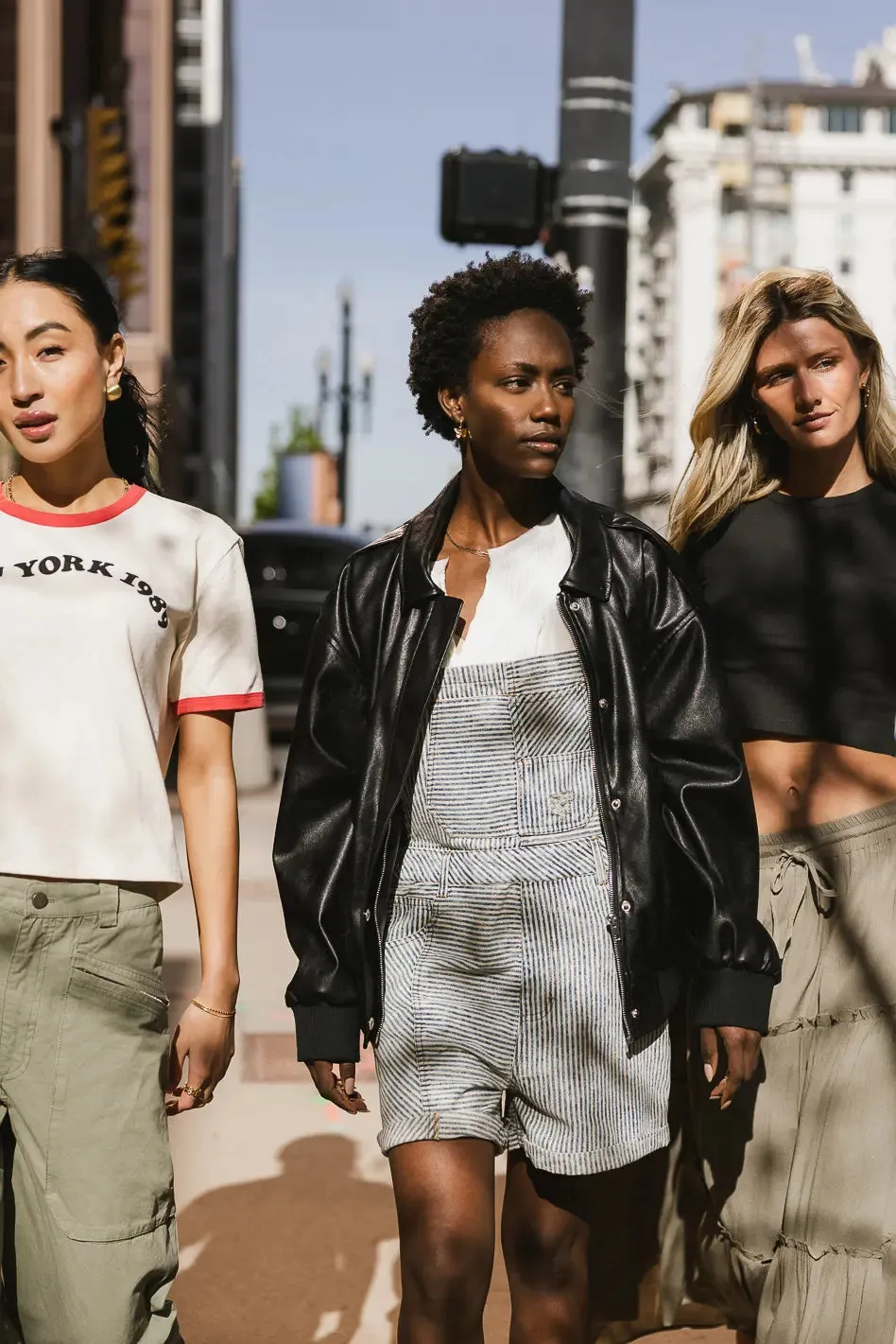 Carstyn Striped Shortalls - FINAL SALE sold by bohme product image thumbnail 5