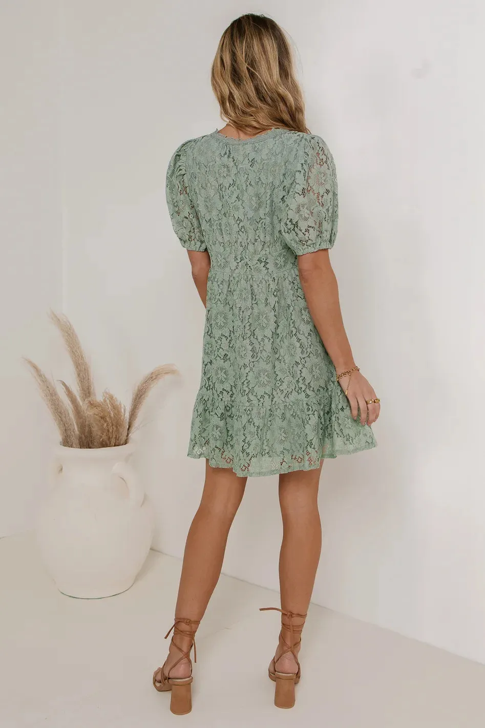 Brecken Lace Mini Dress sold by bohme product image thumbnail 5