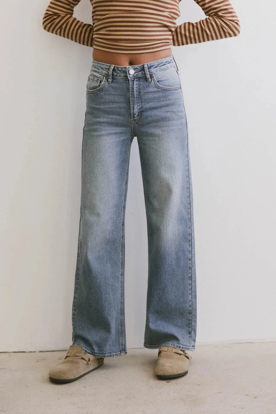 Sellyah Straight Leg Jeans sold by bohme