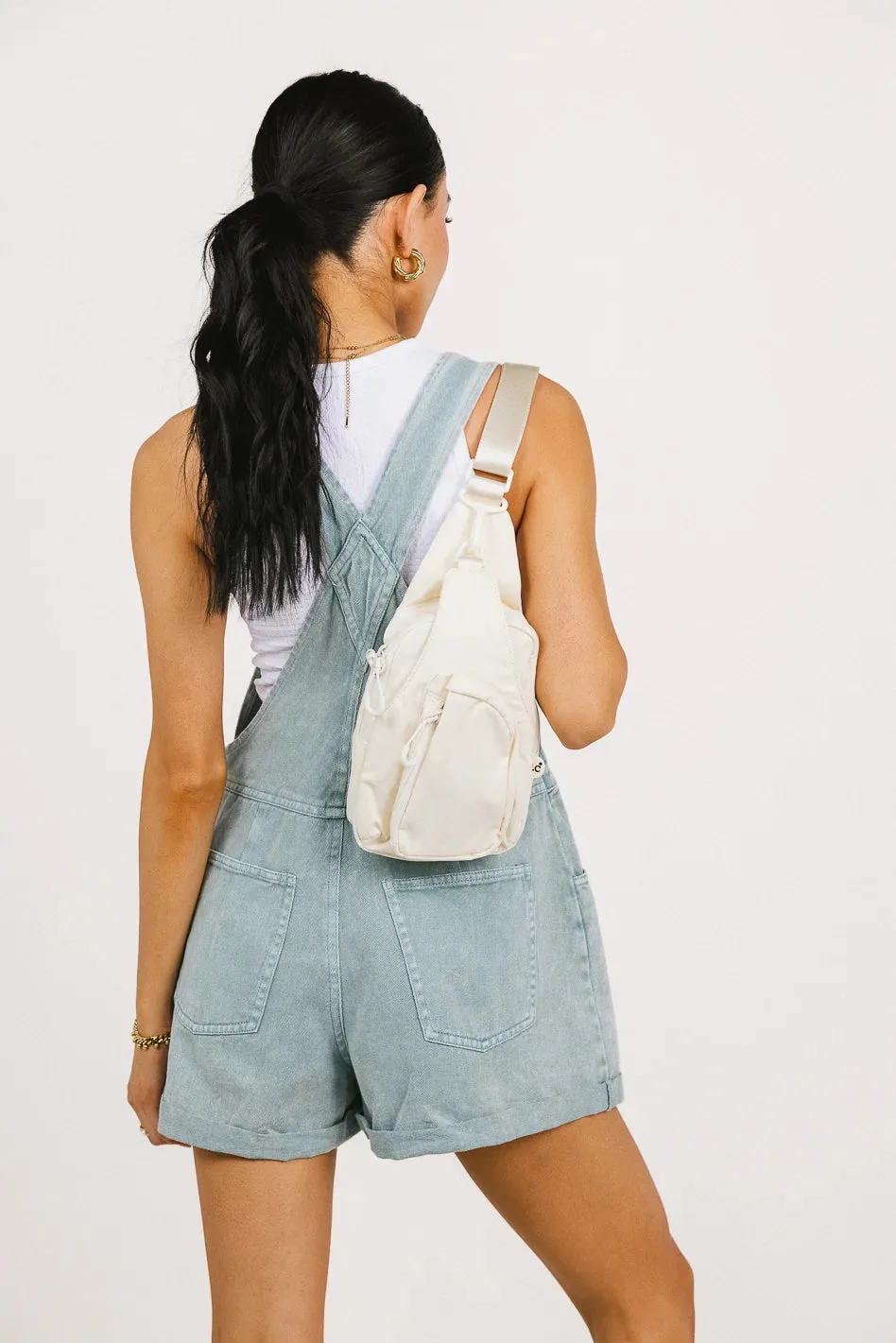 Micah Sling Bag in Ivory - FINAL SALE sold by bohme product image thumbnail 2