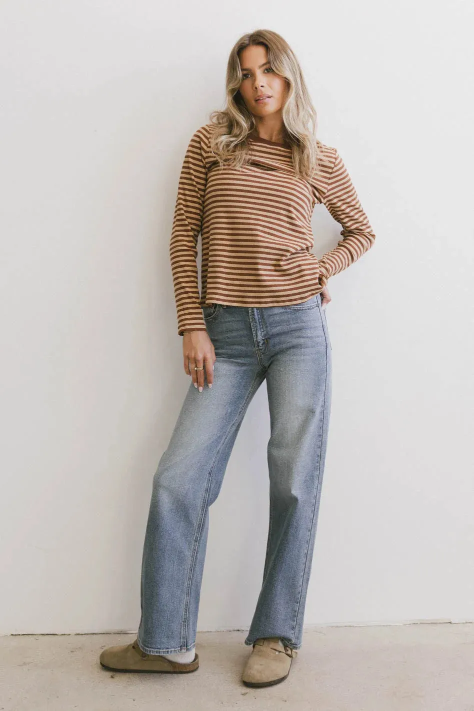 Perry Striped Top - FINAL SALE sold by bohme product image thumbnail 4