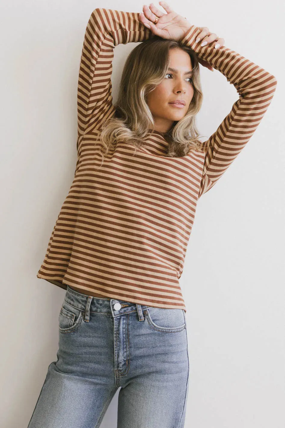 Perry Striped Top - FINAL SALE sold by bohme product image thumbnail 5